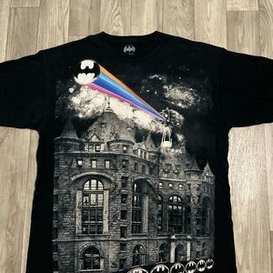 Batman Black and Multicolor Graphic Shirt